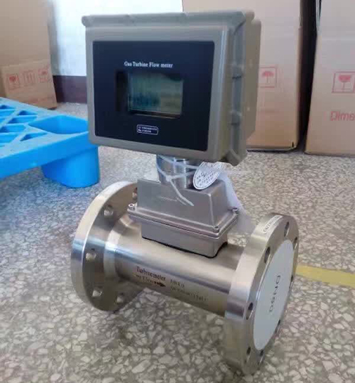 溫壓補償一體化氣體渦輪流量計產品圖